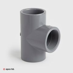 ABS Plain to Threaded Equal Tee | ABS Fittings | epco Plastics