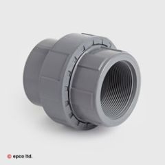 ABS Plain x Threaded Union | ABS Fittings | epco Plastics