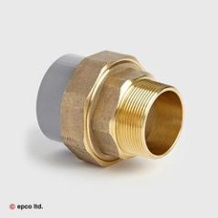 C-PVC Brass Male Composite Union | C-PVC Fittings | epco Plastics