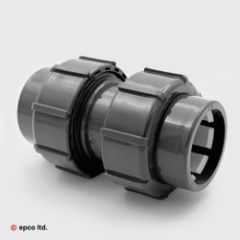 U-PVC Coupler - Compression Ends