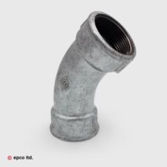 Malleable Iron Female Threaded 45° Bend - Nr. 41