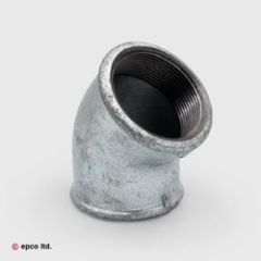 Malleable Iron Female Threaded 45° Elbow - Nr. 120