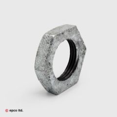 Malleable Iron Female Threaded Backnut - Nr. 312