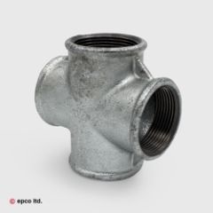 Malleable Iron Female Threaded Cross - Nr. 180