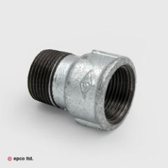 Malleable Iron Female Threaded x Male Threaded Socket - Nr. 529a