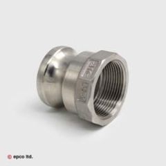 Stainless Steel Male Adaptor x Female BSP - Part A