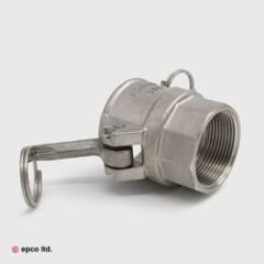 Stainless Steel Female Coupler x Female BSP - Part D