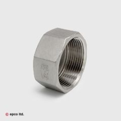 Stainless Steel Female Threaded Hexagon Cap - Nr. 300