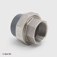 Stainless Steel Female Composite Union x ABS