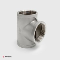 Stainless Steel Female Threaded Equal Tee - Nr. 130