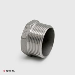 Stainless Steel Male Threaded Hexagon Head Plug - Nr. 290