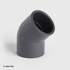 U-PVC Plain 45 degree Elbow