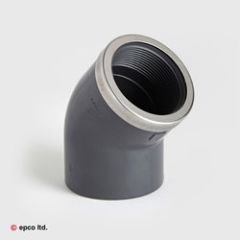 U-PVC Reinforced 45 degree Elbow