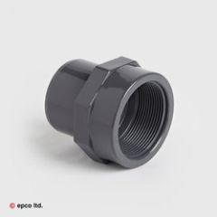 U-PVC Male Plain x Female Threaded Adaptor
