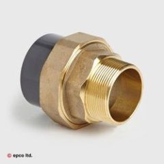 U-PVC Composite Union Male Brass Nut | U-PVC Fittings | epco Plastics