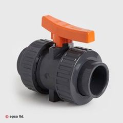 U-PVC Industrial Double Union Ball Valve | U-PVC Valves | epco Plastics
