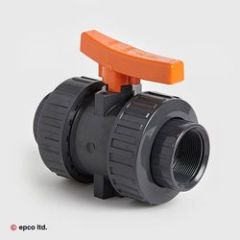 U-PVC Industrial Double Union Ball Valve | U-PVC Valves | epco Plastics