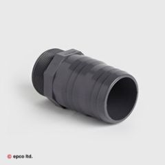 U-PVC Male BSP x mm Hose Tail Hose Adaptor