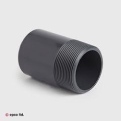 U-PVC Plain x Threaded Nipple