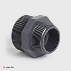 U-PVC Threaded Reducing Nipple