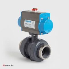 U-PVC Pneumatic Ball Valve