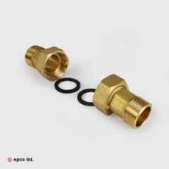 Water Meter Union Nuts (Pair)